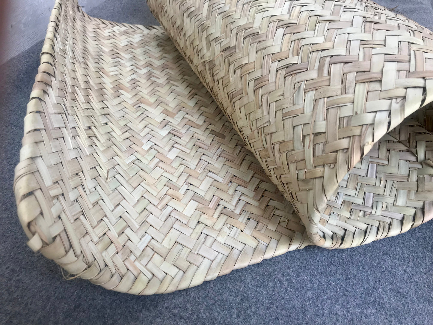 Handmade Date Palm Leaves Premium Outdoor Carpet / Prayer Mat / Yoga Mat / Meditation Mat (28 by 58 Inches)