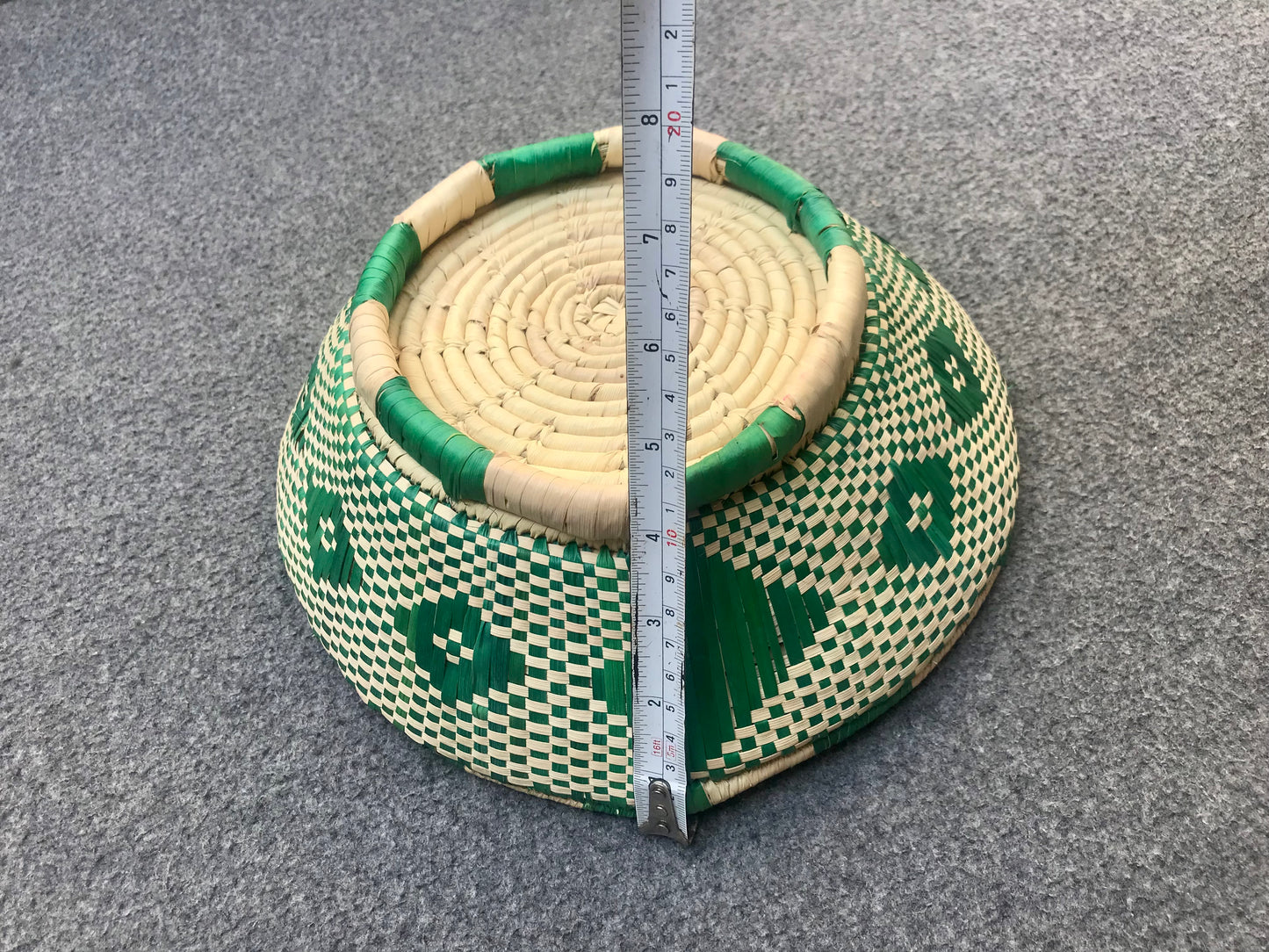 Date Palm Leaf Natural Handmade Fruit Basket | Eco-Friendly, Handwoven Home Decor