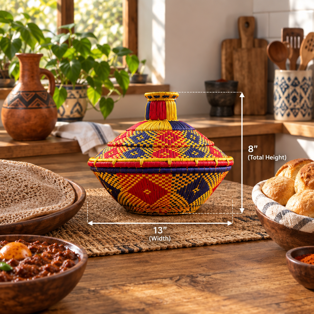 Traditional Round Dome-Shaped MultiColor HotPot (13”)