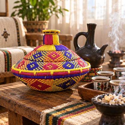 Traditional Round Dome-Shaped MultiColor HotPot (13”)