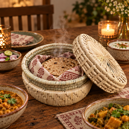 Date Leaf Handmade Simple Style Small HotPot (9”)