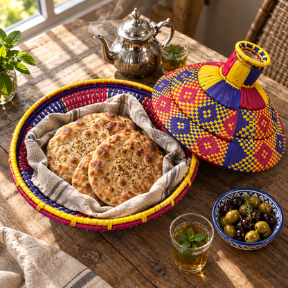 Traditional Round Dome-Shaped MultiColor HotPot (13”)