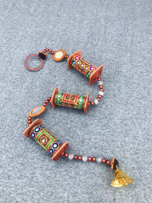 Set of 3 Aesthetic Traditional Handmade Wind Chimes Home Decor
