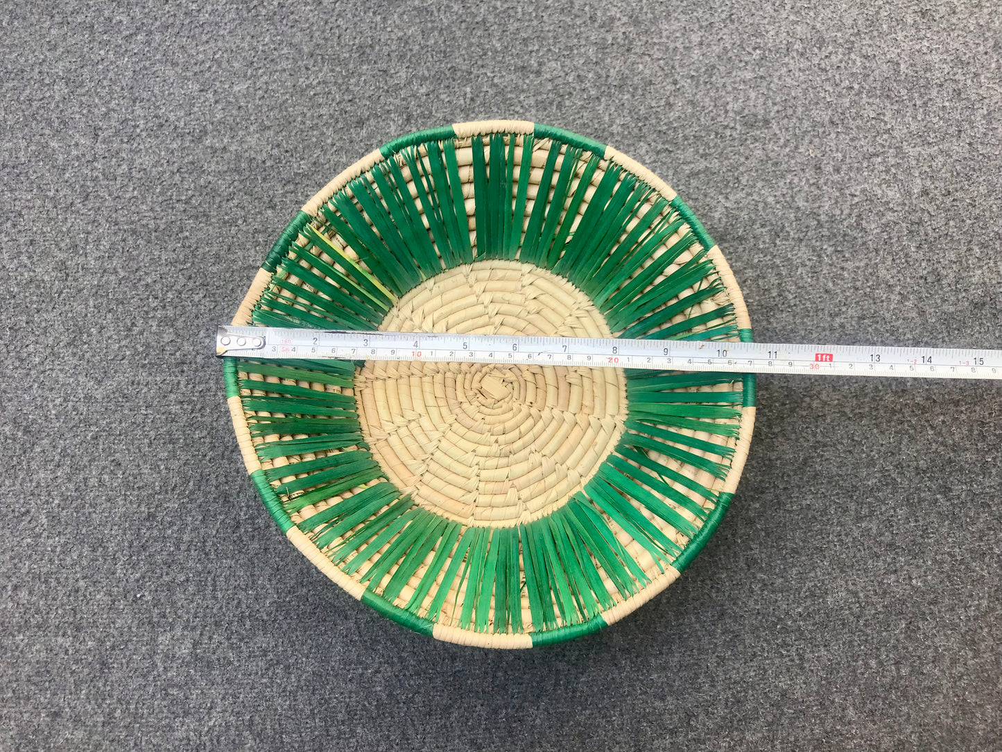 Date Palm Leaf Natural Handmade Fruit Basket  | Eco-Friendly, Handwoven Home Decor