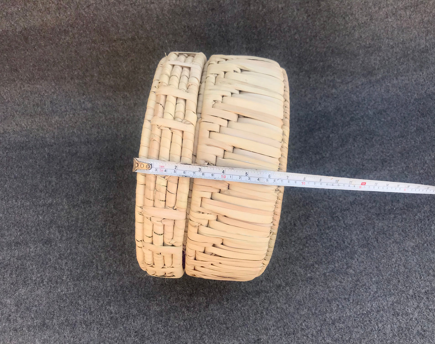 Handmade Hotpot For Roti - Date Leaves Hand Woven Bread Box | Bread/Chapati/Naan Warmer | Traditional Hotpot | Soondhri For Kitchen - Dry Fruits Storage Basket For Home