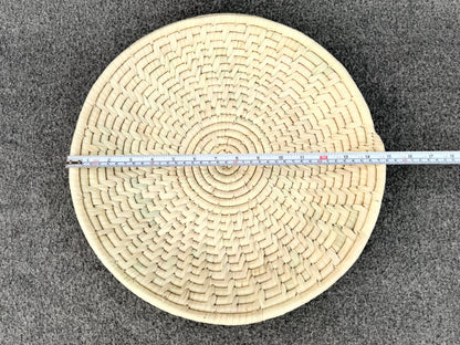 Bundle of 3 Multipurpose Round Serving Baskets/Trays (13-14 Inches)