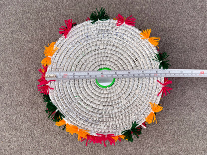 Bundle of 6 Medium / Baby Bread Baskets Chhabi Decor (8.5 inch)